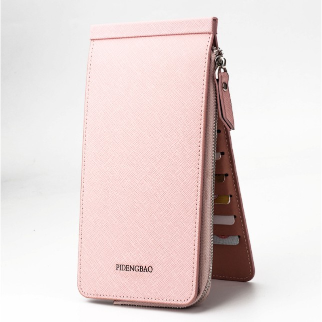 Dompet pria wanita import 26 slot kartu Import AEH18-PINK