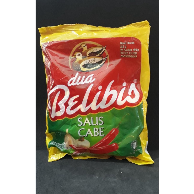 

SAUS CABE SACHET DUA BELIBIS 9GRx24SACHET