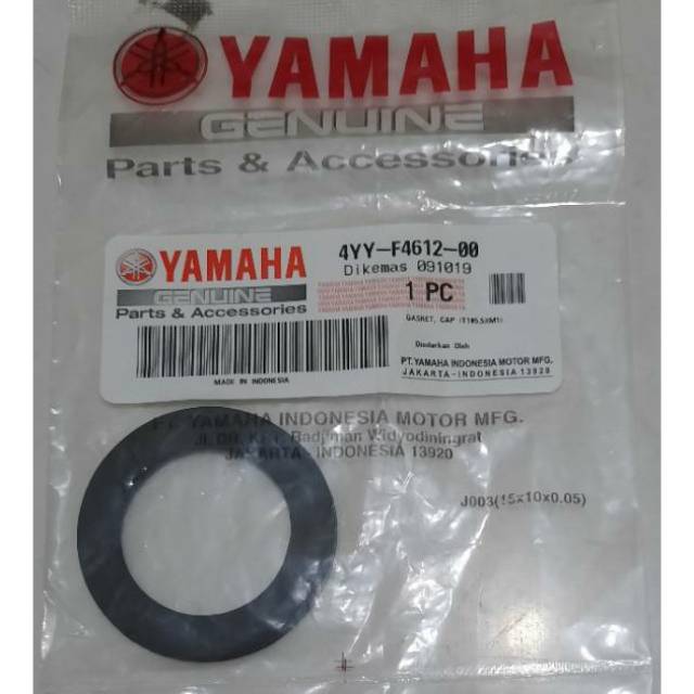 SEAL SIL KARET TUTUP TANGKI TANKI YAMAHA ASLI ORI YAMAHA 4YY F4612 00