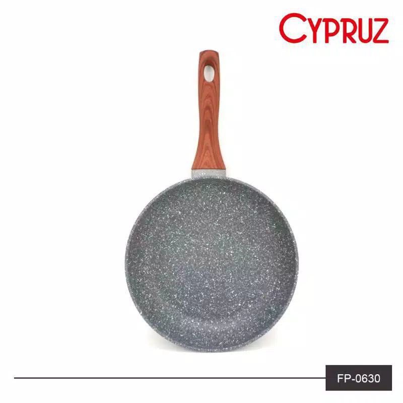 Fry Pan Cypruz Marble Granit Wajan Penggorengan FP-0629 FP-0630 FP-0631