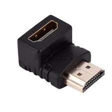 CONVERTER GENDER  HDMI MALE - FEMALE BENTUK L