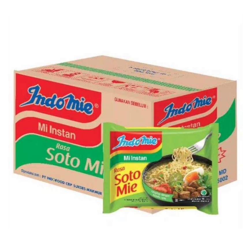 

Indomie Soto Mie 1 Dus Isi 40 pcs