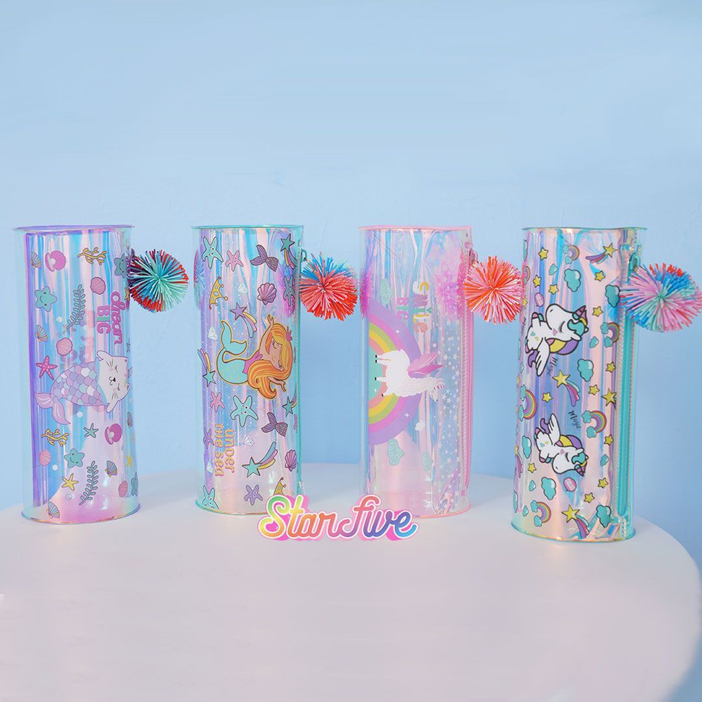 

Tempat Pensil Anak - Hologram Starfive Unicorn Mermaid