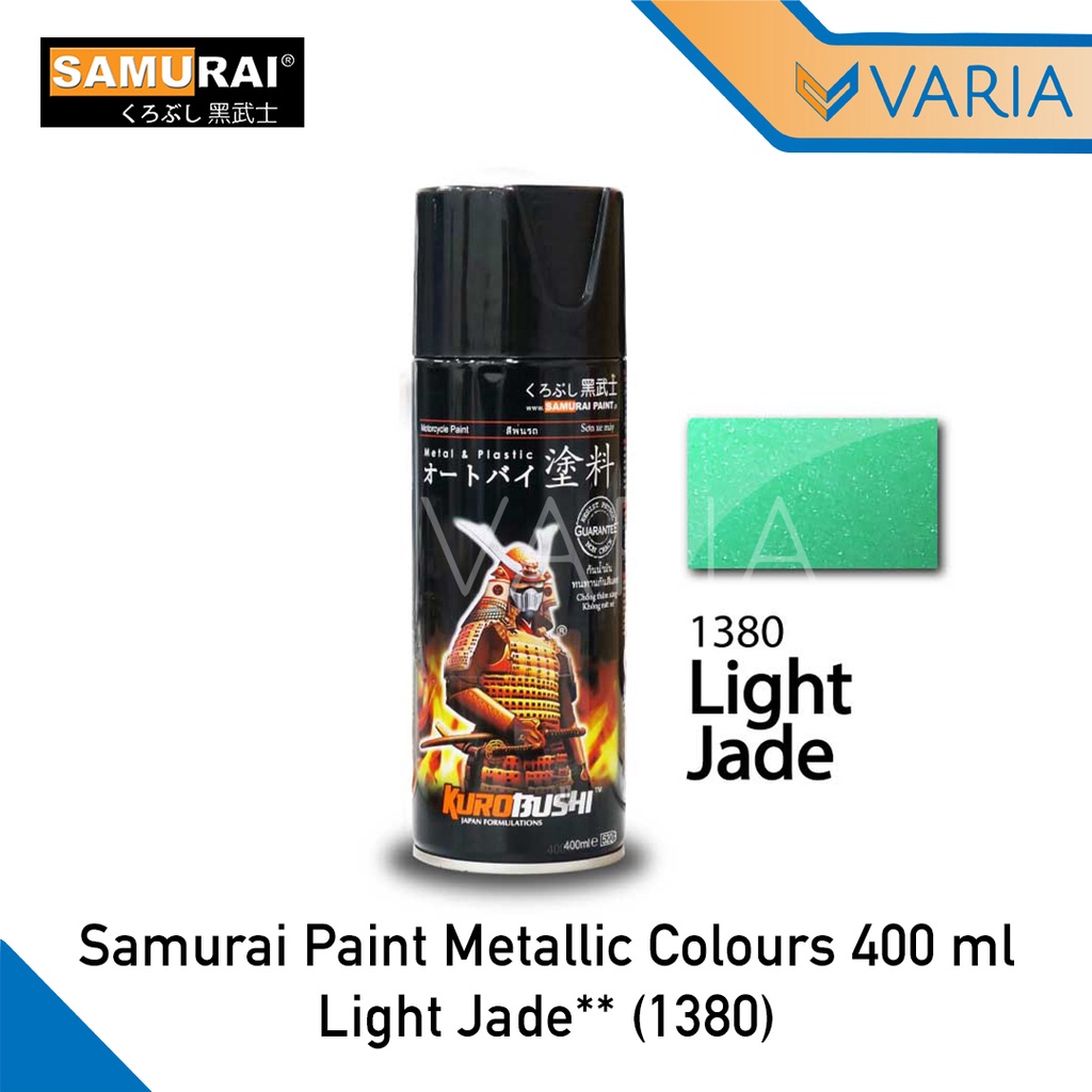 Cat Semprot Pylox Pilox Samurai Paint Kurobushi Light Jade Metallic 1380
