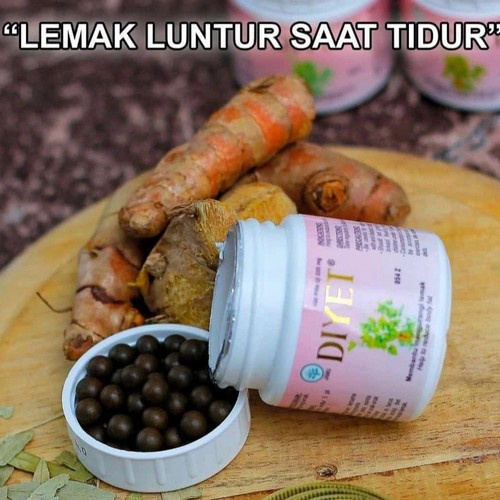 DIYET Botol 100 pil Borobudur Pelangsing Alami / Mengurangi Lemak Bandel / Slimming