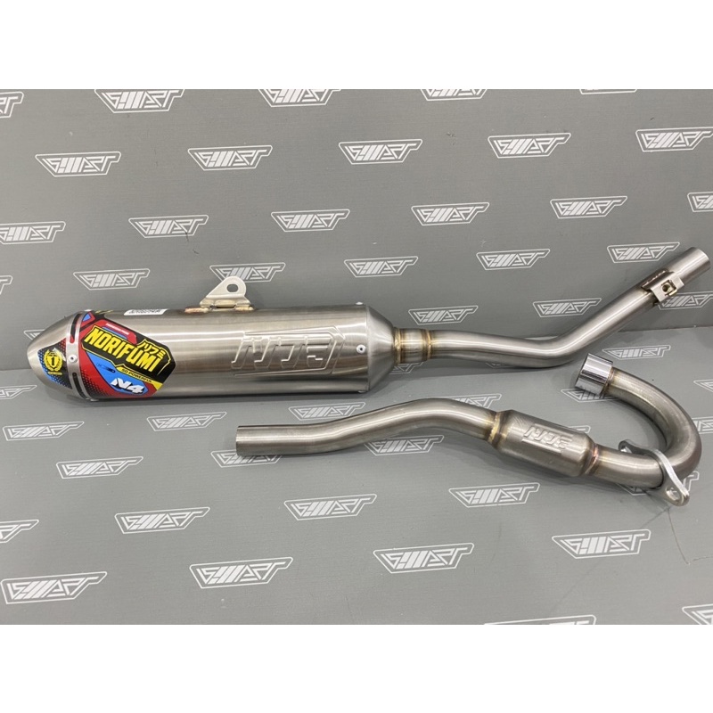 KNALPOT NORIFUMI N4 STAINLESS KLX 150