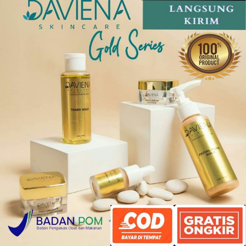 (READY STOCK) DAVIENA SKINCARE DARKSPOT SERIES(GOLD SERIES)|GOLD SERIES DAVIENA SKINCARE|DAVIENA|DAVIENASKINCARE