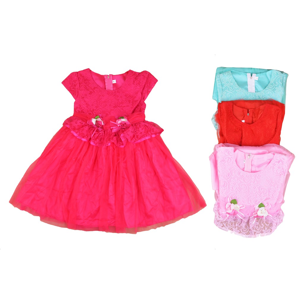 Baju Dress Pesta Anak Perempuan - 013.610