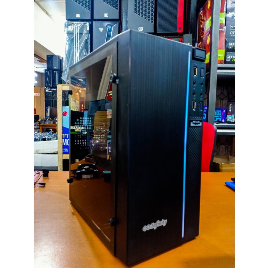 Pc rakitan sekolah dan kantoran core i3 ssd120gb ready