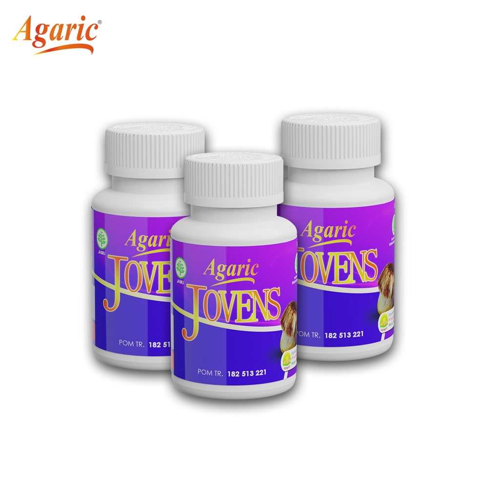 Agaric Jovens Paket 3 Botol | Jamur Dewa berkhasiat untuk pengobatan kista, miom, kanker