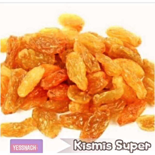 

KISMIS SUPER JUMBO / GOLDEN RAISIN CALIFORNIA ( 250gram )