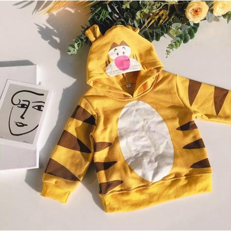 [sweater tiger OT] hoodie anak babyterry unisex