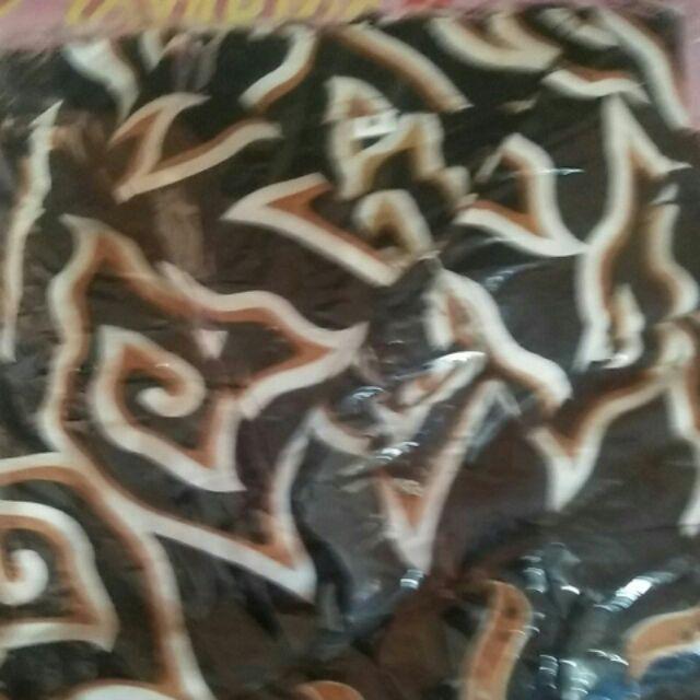 Kemeja Batik Pria Lengan Panjang Sogan