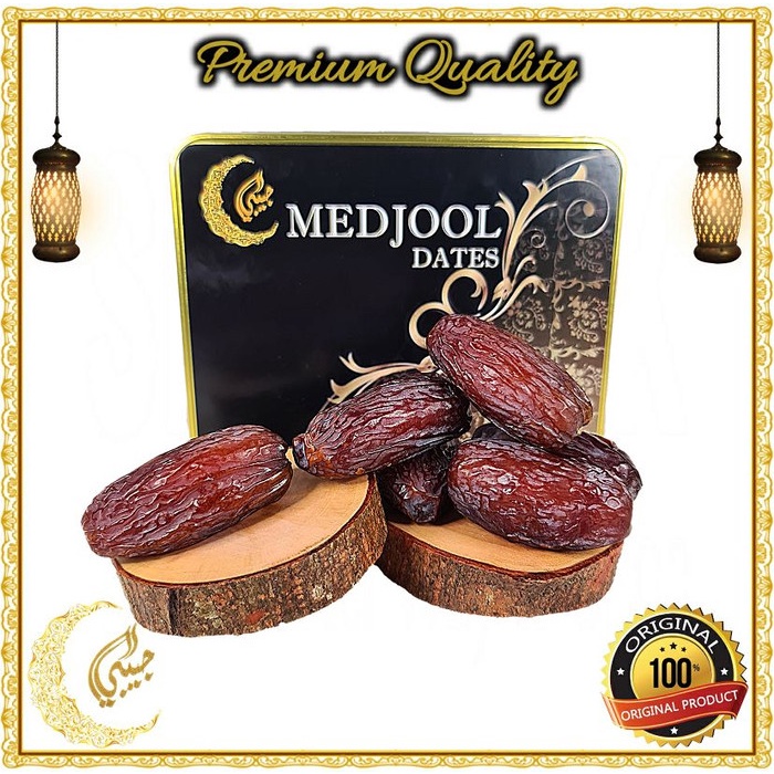 

Kurma Medjool Jumbo /Kurma Medjool Palestin /Kurma Medjool Premium 1kg