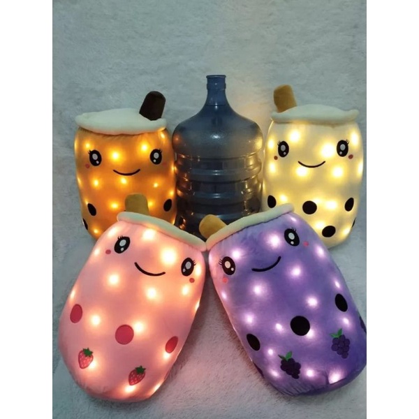 Boneka Boba Jumbo  LED ukuran besar sebesar galon