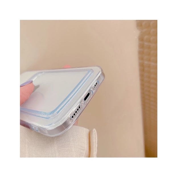 Softcase Transparan Slot Card Holder OPPO A17 A17K  A77S A57 2022 RENO 8 8Z 8PRO PRO+ PLUS 7 7Z 4 4F 5 5F 6 F9 F9PRO PRO A3S A5S A7 A12 A11K A8 A31 A33 A53 A52 A92 A5 A9 2020 4G 5G Casing Wallet Clearcase Slot TPU Clear Phone Cover