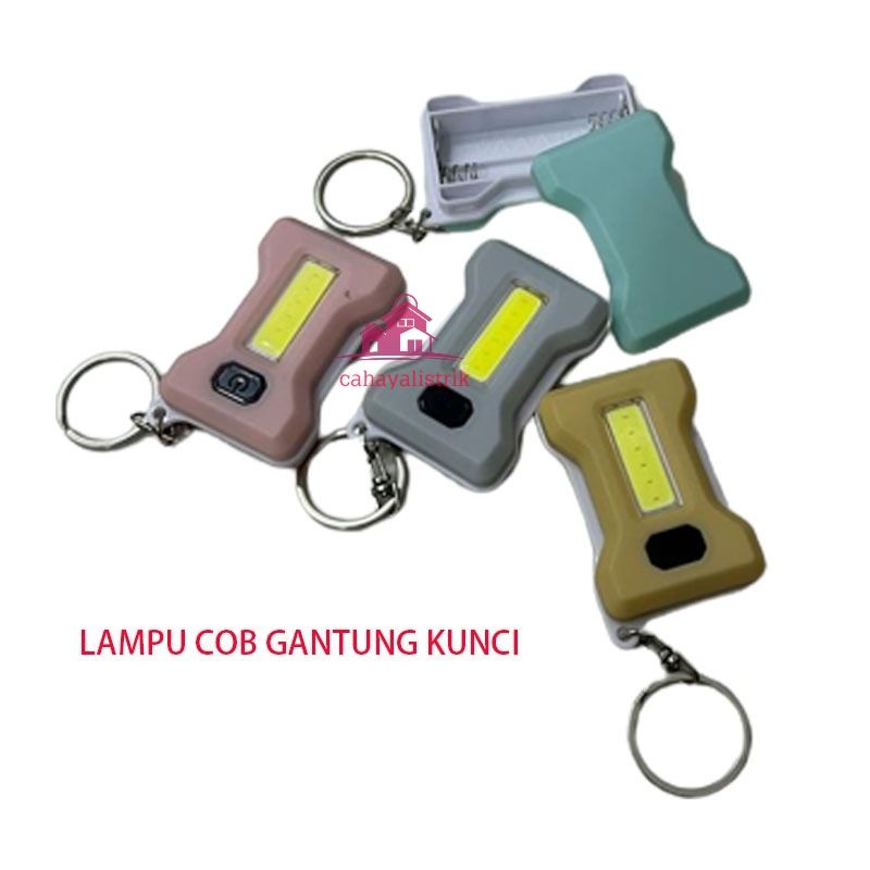 Lampu Camping Lampu Senter Model Gantungan Kunci gantungan kunci motor COB 450 Lumens