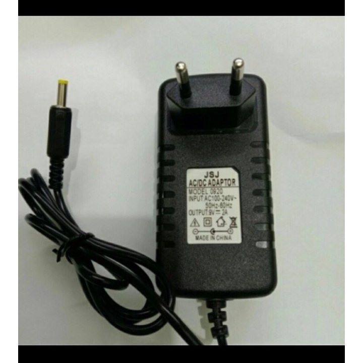 adaptor 9volt cocok untuk charger portable