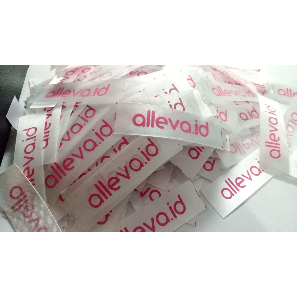 

LABEL SATIN SUPER 1CM/2CM SABLON