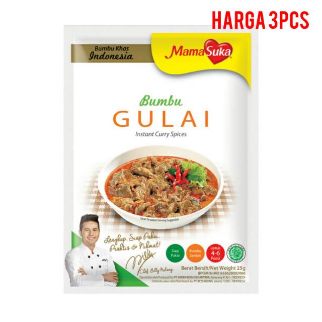 

Bumbu gulai 3 pcs harga grosir