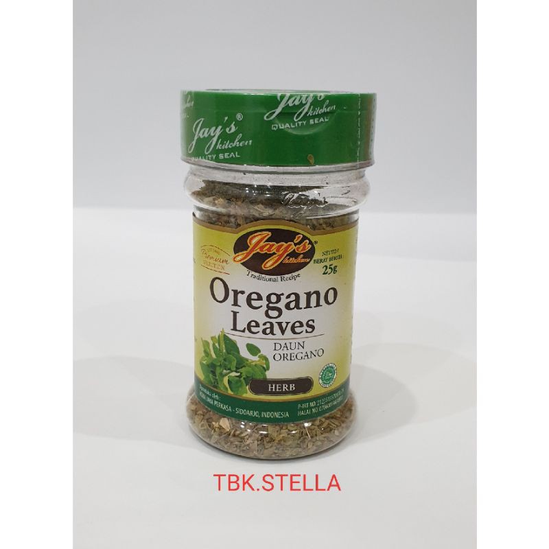 

JAY'S OREGANO LEAVES 25 GR / DAUN OREGANO