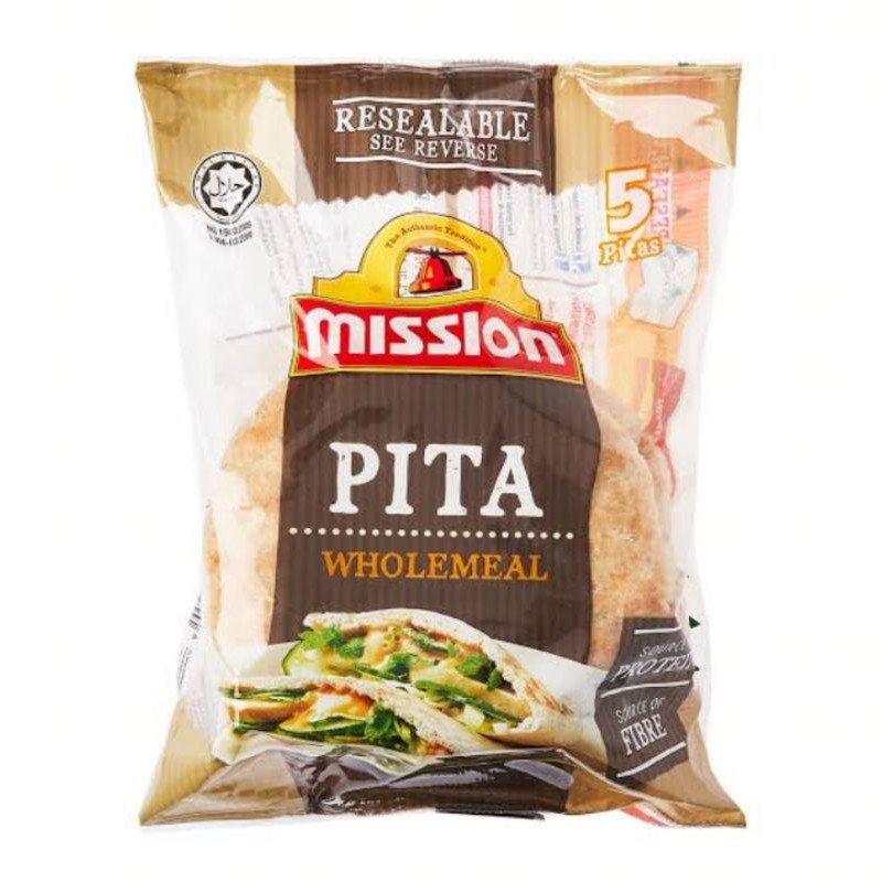 

mission pita wholemeal wraps bread isi 5 wrap