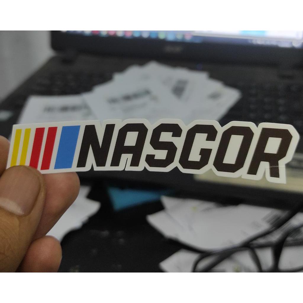 

NASGOR - Sticker watosustore Nascar