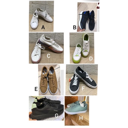 Sepatu Pria Pull and Bear Original Sneakers Coklat Man P&B