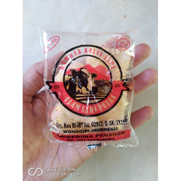

Krupuk kulit cap alam sari sutra