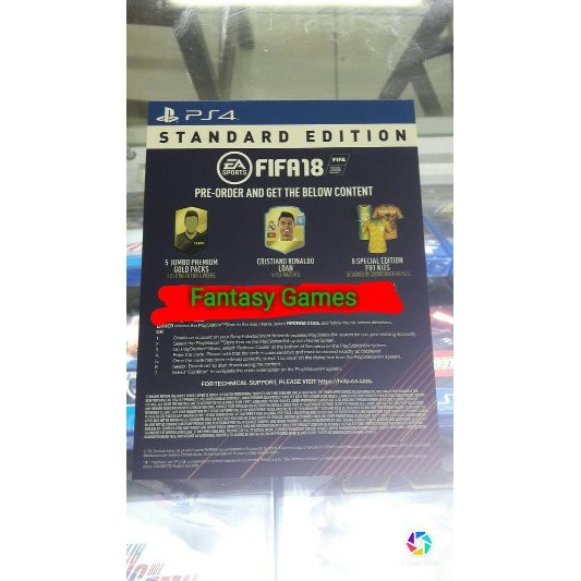 Promo Bulan Ini Kaset Ps4   Fifa 18 reg 3 Murah