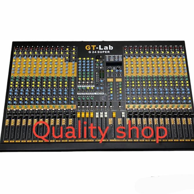 Mixer Audio GT Lab 24 Channel G24 G 24 SUPER Series Original By RDW