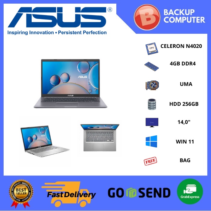 ASUS A416MAO-FHD425 N4020/UMA/4G/256G PCIE