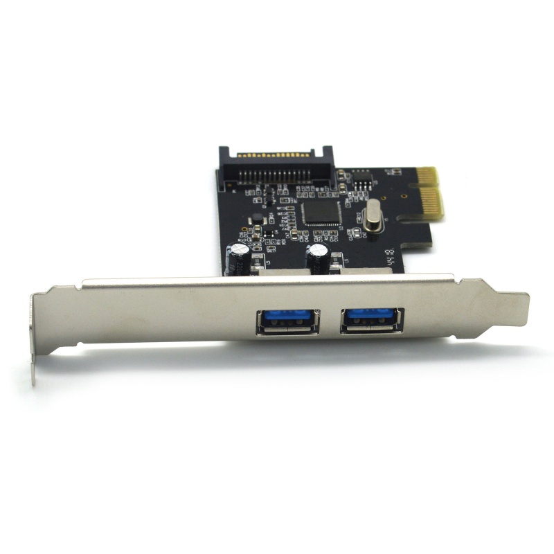 Kartu Ekspanding btsg 2port PCI-E to USB C 3.0, PCI Internal 5Gbps Untuk Express Type-C