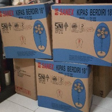 Kipas Angin SANEX Stand Fan/Berdiri KOKOH 18&quot;inc FS-1899