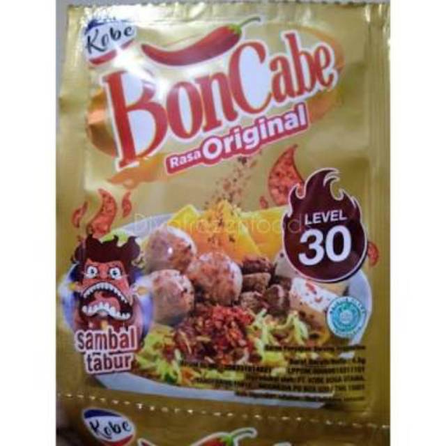 

BON CABE SAMBAL TABUR ( 1 rc isi 10 pcs )