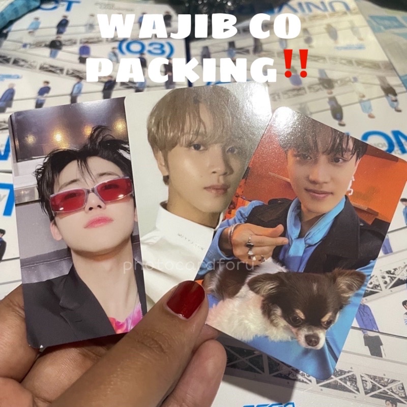 JAEMIN AGENT HAECHAN PHOTOPACK TAEIL STICKER