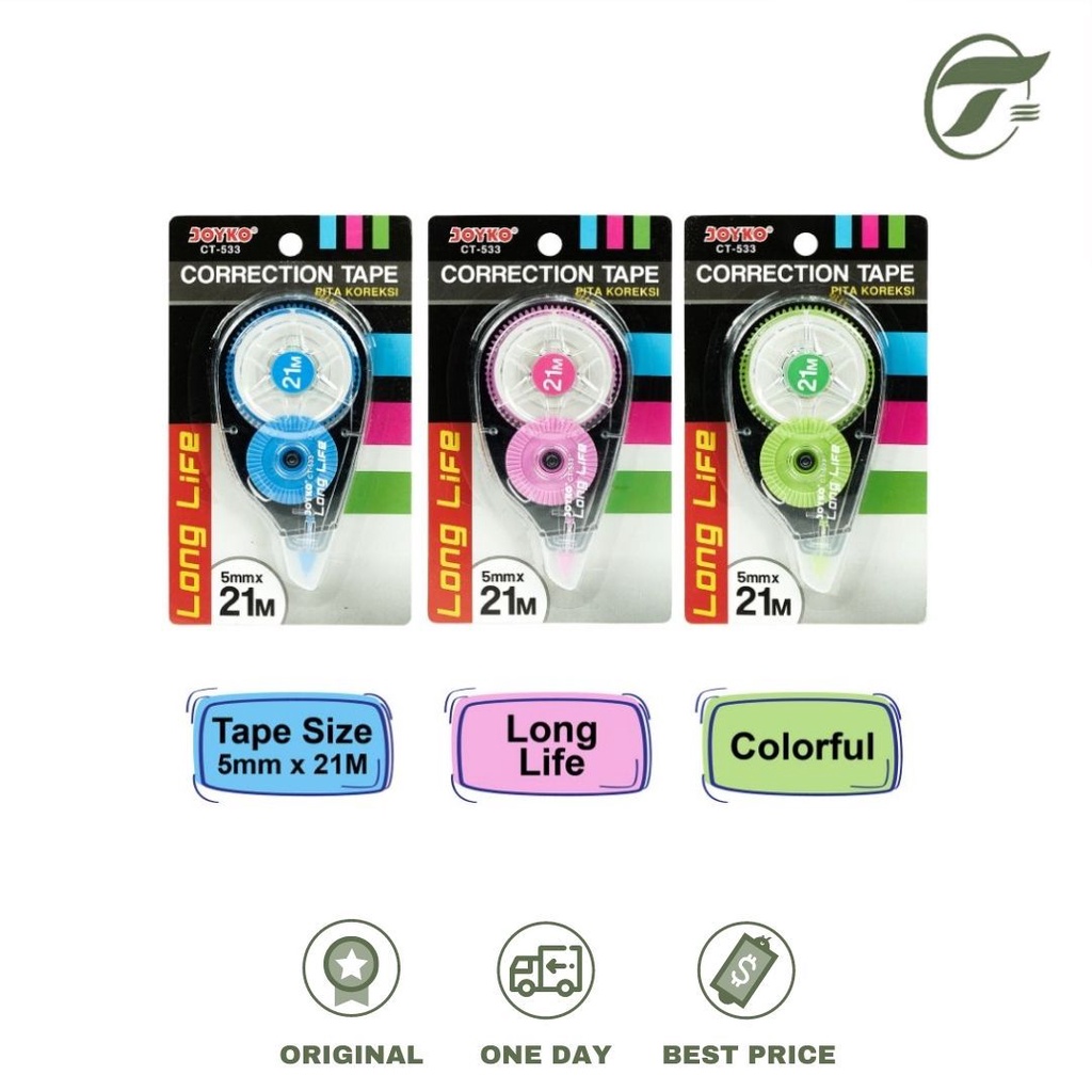 

CORRECTION TAPE CT-533 5MMX21M JOYKO