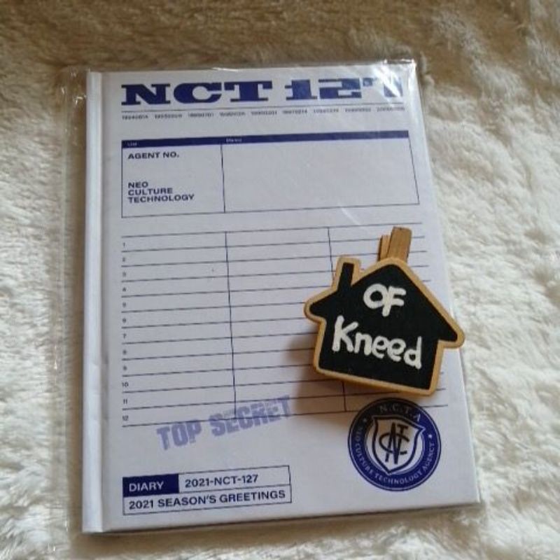 nct 127 season greeting 2021 diary