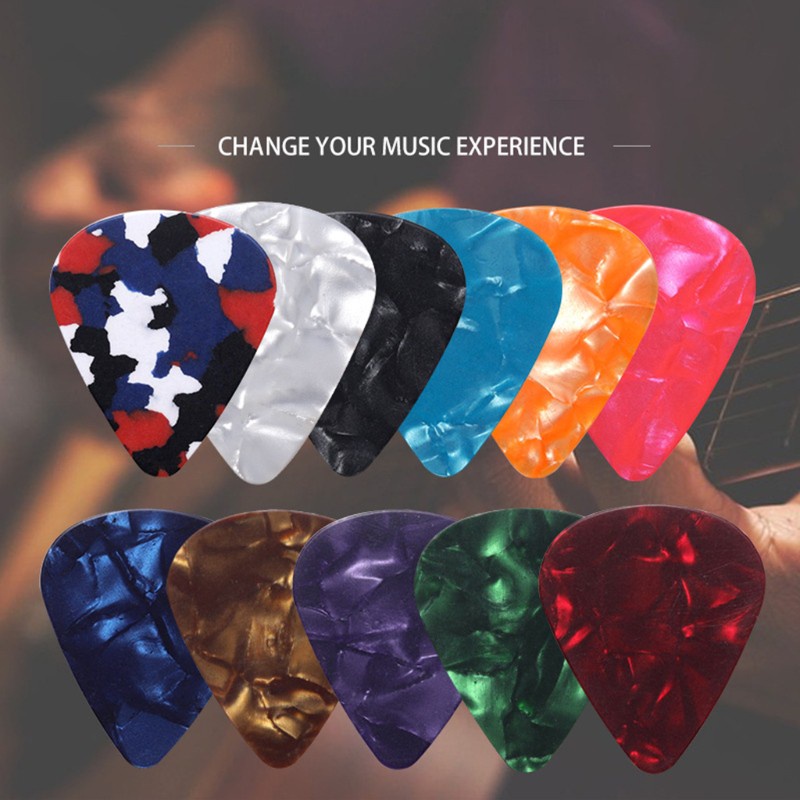 Glitter 4 Pcs/Set Universal Guitar Picks Epoxy Resin Mold Guitar Plectrums Silicone Mould DIY Crafts Guitar Thumb Finger Picks Casting Tools
