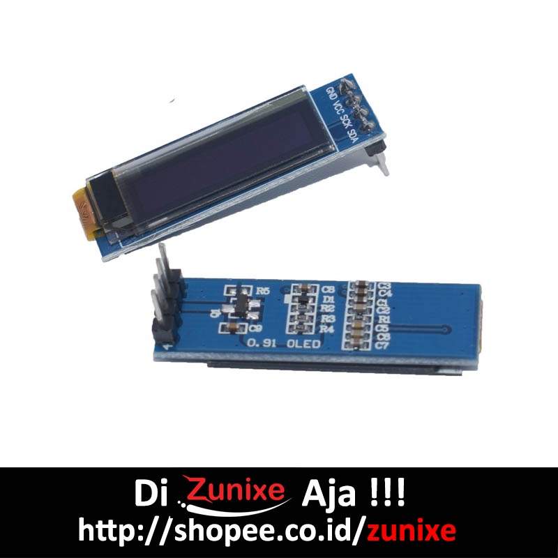 OLED 0.91 &quot; inch 128x32 I2C IIC Serial White LCD Display Module