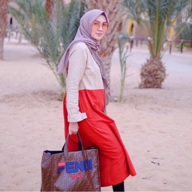 Monel Tie  Frill Midi Dress By Monel