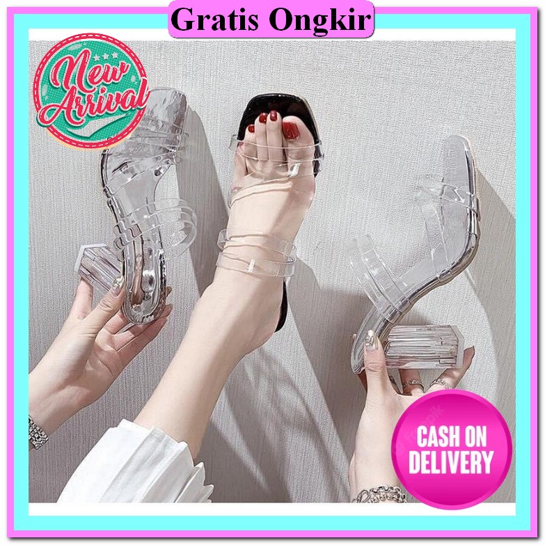 Sandal Heals Sendal Jinjit Andin Ikatan Cinta Hak Tahu Kaca Haihil Sandal Heels Hils Hak Tahu Kanvas
