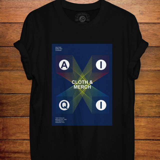 Kaos distro AIQI ORIGINAL BANDUNG