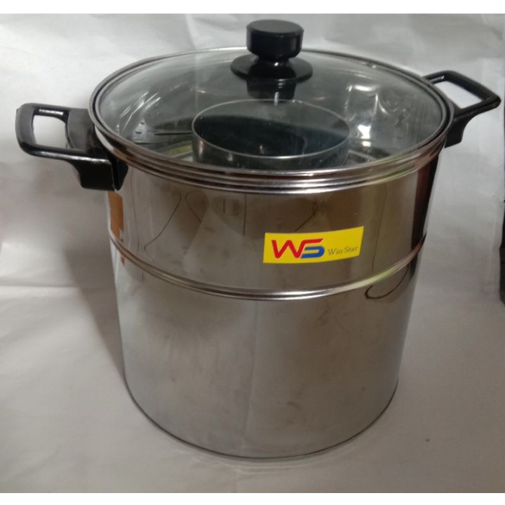 Dandang bakso mini 22 tutup kaca