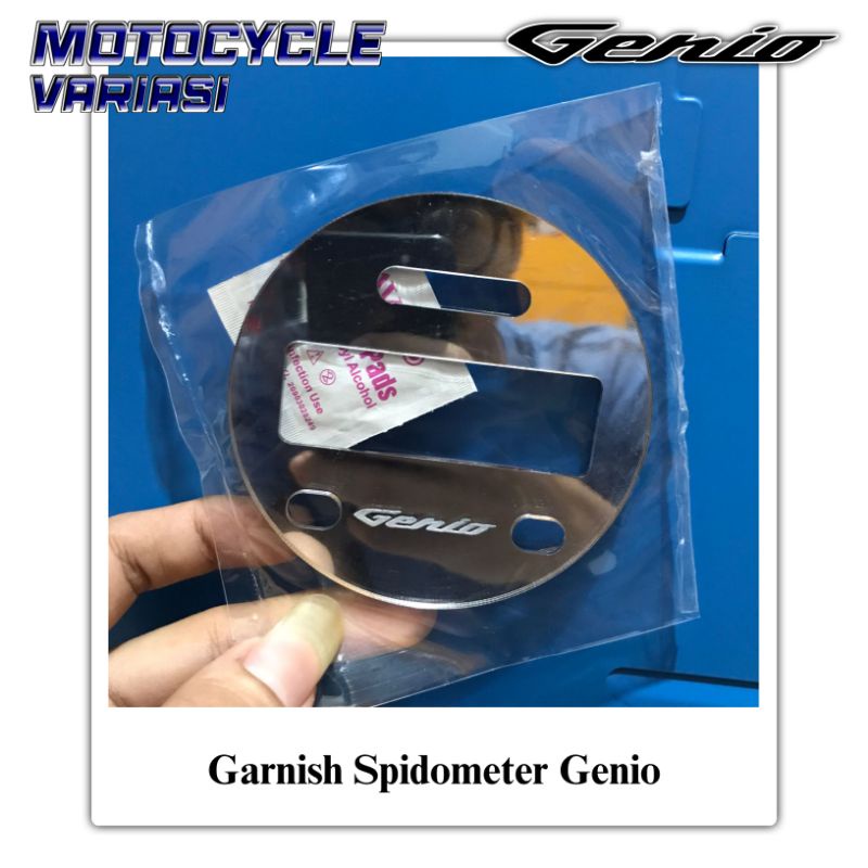 Garnish Speedometer Genio Garnis Cover Spidometer Genio Antigores Spidometer Genio