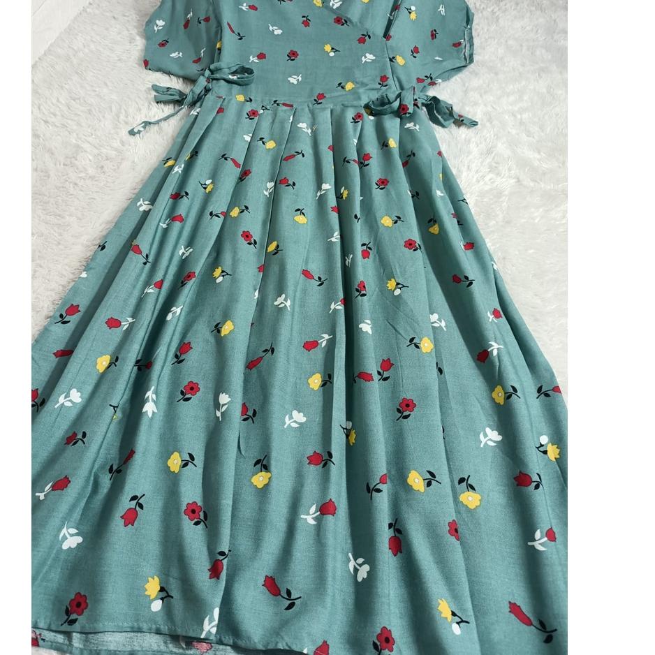 Terbagus.. DASTER KIMONO RUFFLE RAYON MODEL BUSUI FRIENDLY