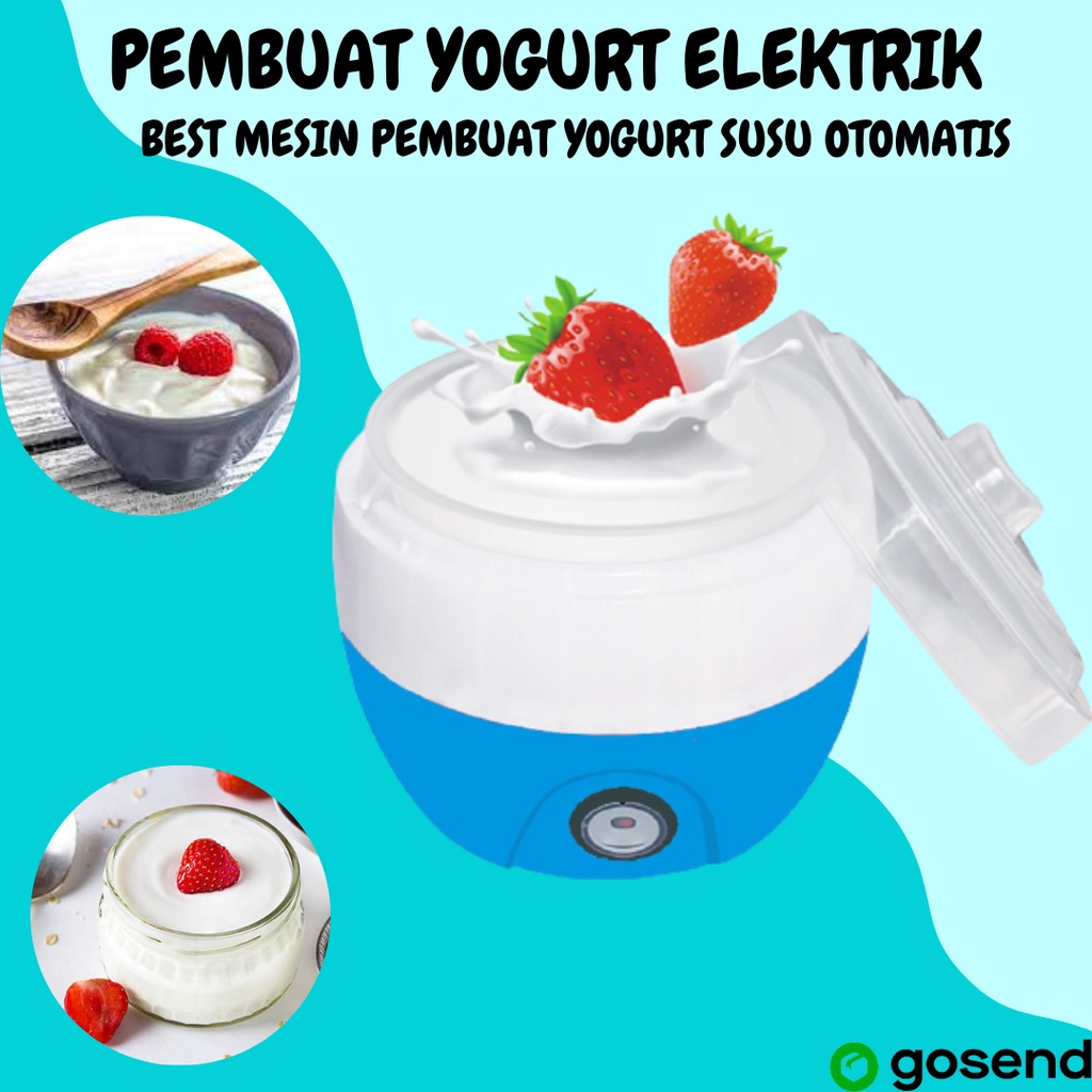 Alat Pembuat Yogurt Susu Otomatis  Mesin Yogurt Maker Elektrik