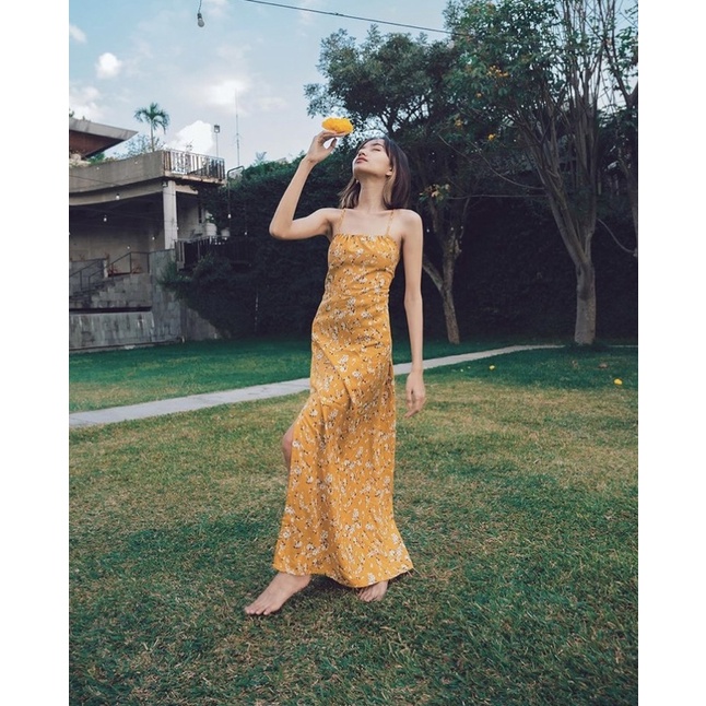 Laura Backless Dress Rayon Northeast Bali