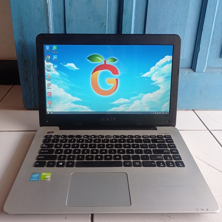 Asus A455L Hitam 14 inch Intel Core i5 Gen 5 RAM 8GB SSD 120GB dual VGA NVIDIA GEFORCE Laptop Second