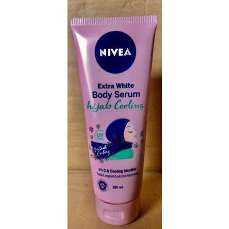 NIVEA Hijab Cooling Extra White Body Serum 180 ml